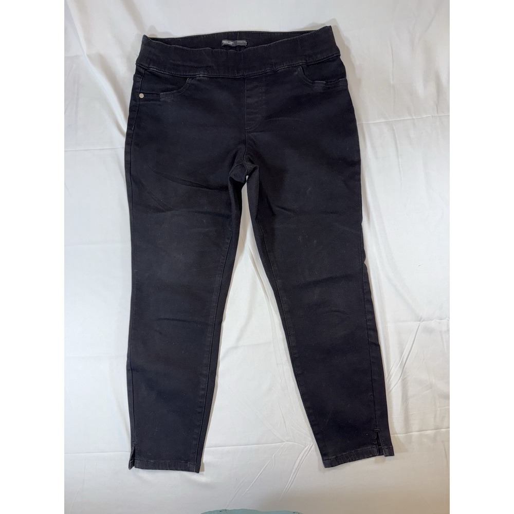 Simply Vera Capri pull on Women's Size 12 Jegging Stretch Black